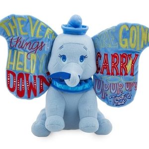 Rare Disney Wisdom Dumbo Plush